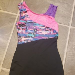 Danskin st 10/12 gymnastics leotard one pc